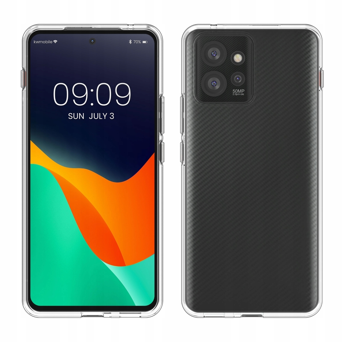 MOTOROLA ThinkPhone kwmobile kompatibilis tok - átlátszó tok