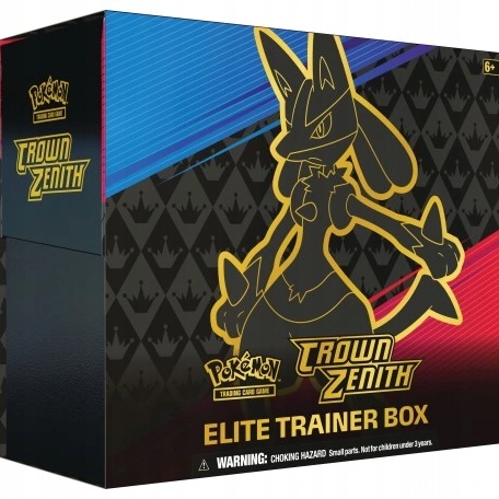 Pokemon Zenith Supreme Pokemon TCG : Crown Elite Trainer Box