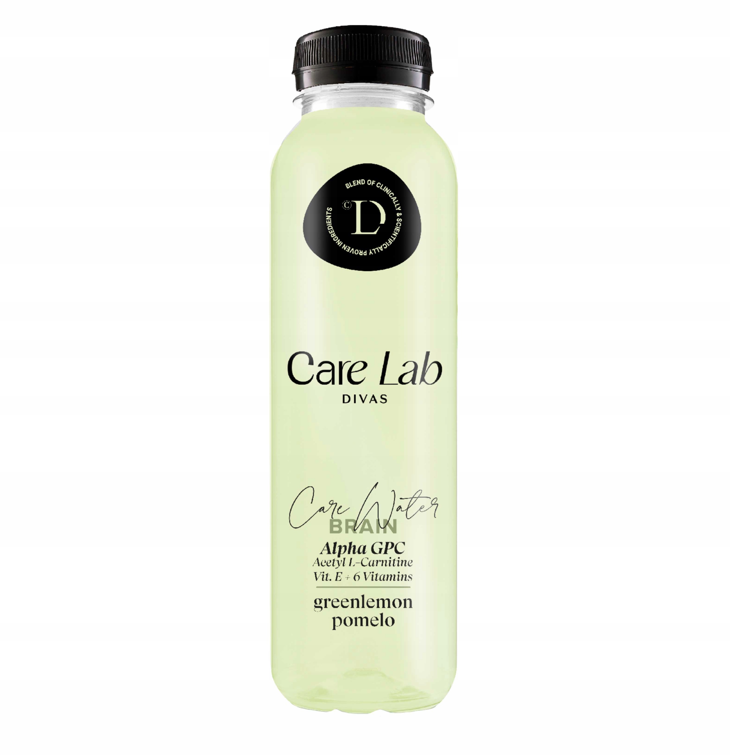 Pečující voda mozek/mysl zelený citron, pomelo 400 ml