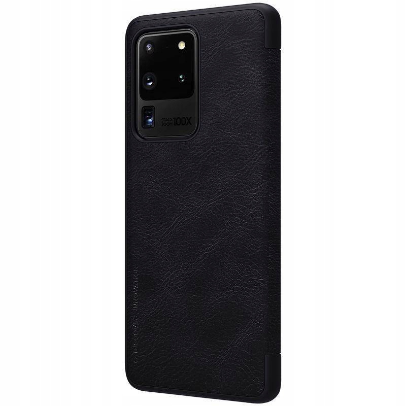 Használt Nillkin flip cover tok Samsung Galaxy S20 Ultra 1 készülékhez, ananász fekete