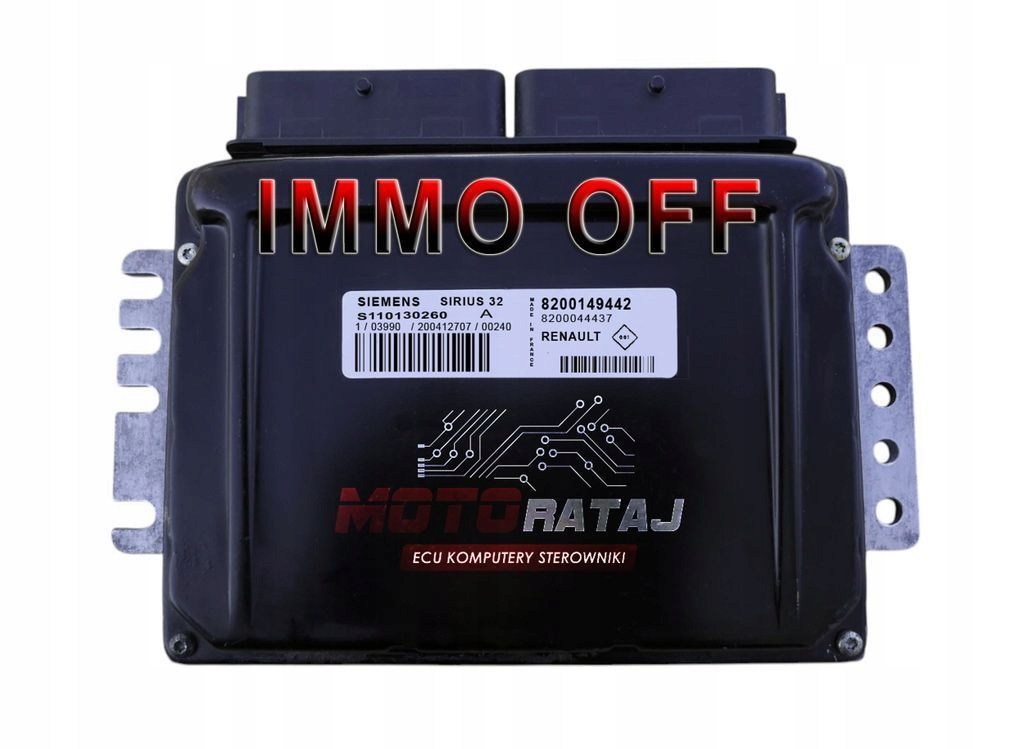 SIEMENS S110130260 8200149442 Renault Scenic, Thalia MIKI