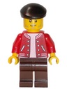 LEGO Minifigurka twn402 Newsstand Operator