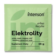 INTENSON Elektrolity z obniżoną zawartością sodu o smaku arbuz-bazylia 16g