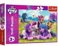 Puzzle 30 Przyjacielskie Koniki Pony TREFL