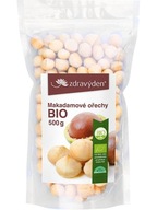 Zdravý den Bio loupané makadamové ořechy 500g