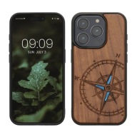 Kwmobile fa tok, kompatibilis az iPhone 15 Pro tokkal - Borító -