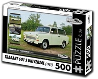 Puzzle č. 56 Trabant 601 S Universal (1981) 500 dílků