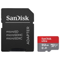 KARTA PAMIĘCI 512GB SANDISK ULTRA MICROSDXC+ SD ADAPTER 120MB S UHS-I