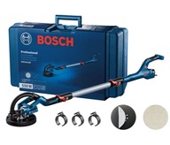 Szlifierka do gipsu Bosch GTR 55-225 + Walizka + Zaciska + Zestaw talerzy