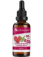Zdravý den Sladidlo kapky 50ml, malina