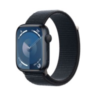 Apple Watch Series 9 GPS + Cellular 45 mm Apple LTE alumínium + Acél Techsuit szíj Apple Watch 1-10 készülékhez(42/44/45/46/49mm)