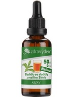Zdravý den Stevia kapky 50ml přírodní