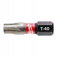 Nárazový bit SHOCKWAVE Impact Duty TORX TX40 25 mm Milwaukee