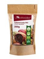 Bio kakaové boby drcené, nepražené 200g - min. trvanlivost do 23.08