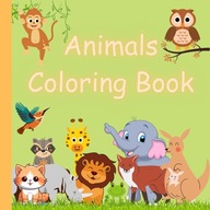 Cute Animals Coloring Book for Kids: Coloring Pages With Animals for