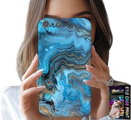 POUZDRO PRO IPHONE 5 / 5S / 5C - MRAMOROVÉ VZORY POUZDRO + FÓLIE