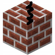 Cihla typu Minecraft