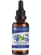 Zdravý den Sladidlo kapky 50ml, borůvka