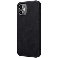 Flipové pouzdro Nillkin pro Apple iPhone 12 mini na telefon černý ananas