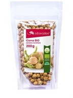 Cizrna BIO semínka na klíčení 200g - min. trvanlivost do 23.08