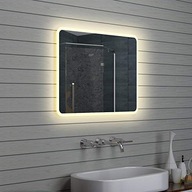 Lux-aqua Designerskie lustro łazienkowe LED