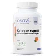 OSAVI Kolagen typu II z kwasem hialuronowym suplement diety 60 kapsułek
