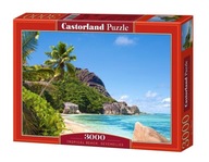 Puzzle 3000 Plaża tropikalna CASTOR