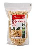 Zdravý den Bio kešu oříšky 500g