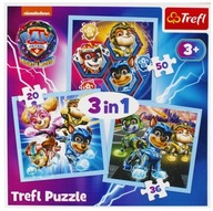 Puzzle 3w1 Moc Mighty Pups TREFL