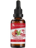 Zdravý den Sladidlo kapky 50ml, jahoda