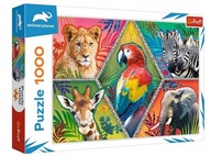 Puzzle 1000 Egzotyczne zwierzęta TREFL