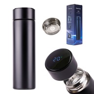 Hrnek termoska smart led 500 ml černá