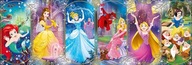Panoramatické puzzle Disney princezny 1000 dílků