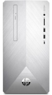 HP Pavilion 595-p0500nz Intel® Core™ i5 osmej generacji i5-8400 8 GB DDR4-SDRAM 1256 GB HDD+SSD Mini Wieża Srebrny PC Windows 10 Home
