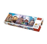 Puzzle 500 Panorama - Podróż do Włoch TREFL