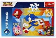 Puzzle 60 Sonic w akcji TREFL