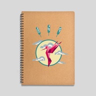 [to copy] Hummingbird notebook Ruled - zwykły