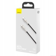 BASEUS KABEL USB-C TYP C 100W 5A PD QC RYCHLÝ SILNÝ OPLETENÝ KABEL 2 M
