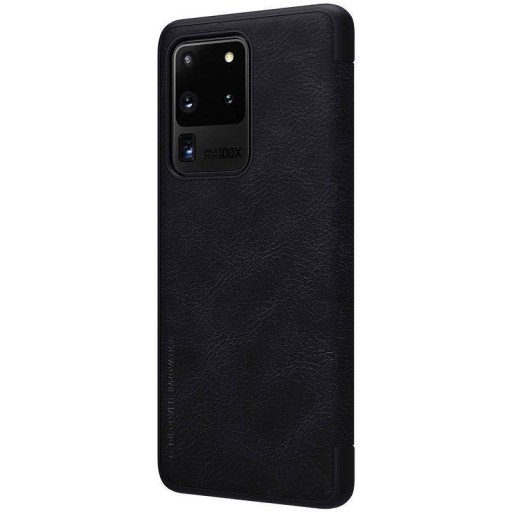 Használt Nillkin flip cover tok Samsung Galaxy S20 Ultra 1 készülékhez, ananász fekete