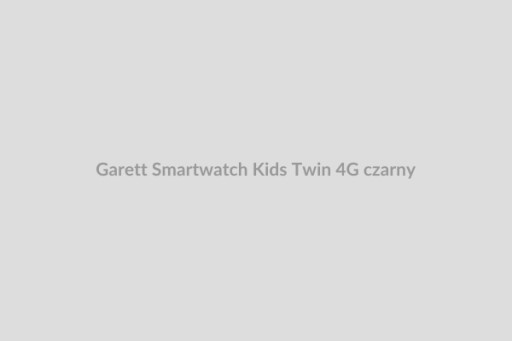 Garett Smartwatch Kids Twin 4G czarny